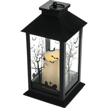LED Прикраса HALLOWEEN LED/3xAAA/теплий білий ліхтар