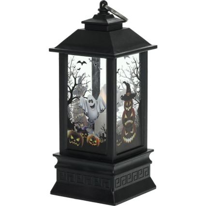 LED Прикраса HALLOWEEN LED/3xAAA/теплий білий ліхтар із гарбузами