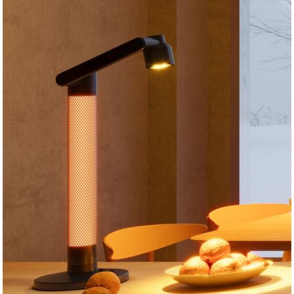 Настольная светодиодная лампа LED RGBW с регулировкой яркости LED/10 Вт/5 В 2700-6000K Wi-Fi Tuya + пульт дистанционного управления