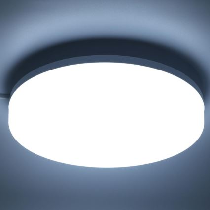 LED RGBW Стельовий світильник для ванної з регулюванням яскравості LED/20W/230V Wi-Fi IP44 білий