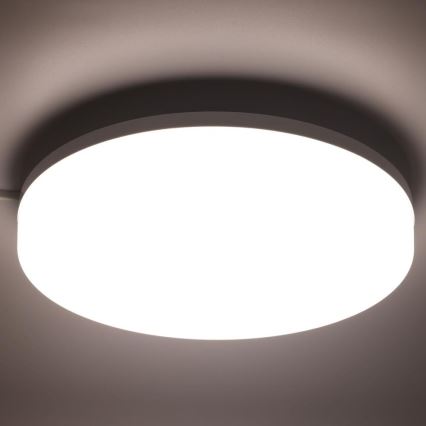 LED RGBW Стельовий світильник для ванної з регулюванням яскравості LED/20W/230V Wi-Fi IP44 білий