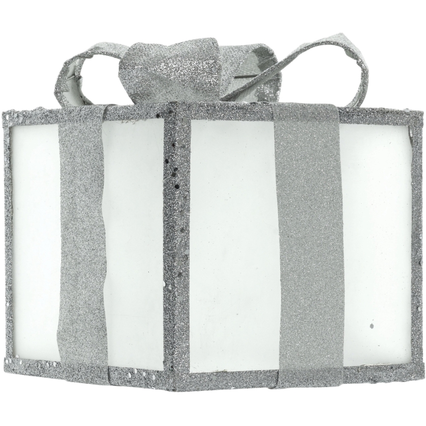 Світлодіодна різдвяна прикраса LED/2xAA 20 см подарунок