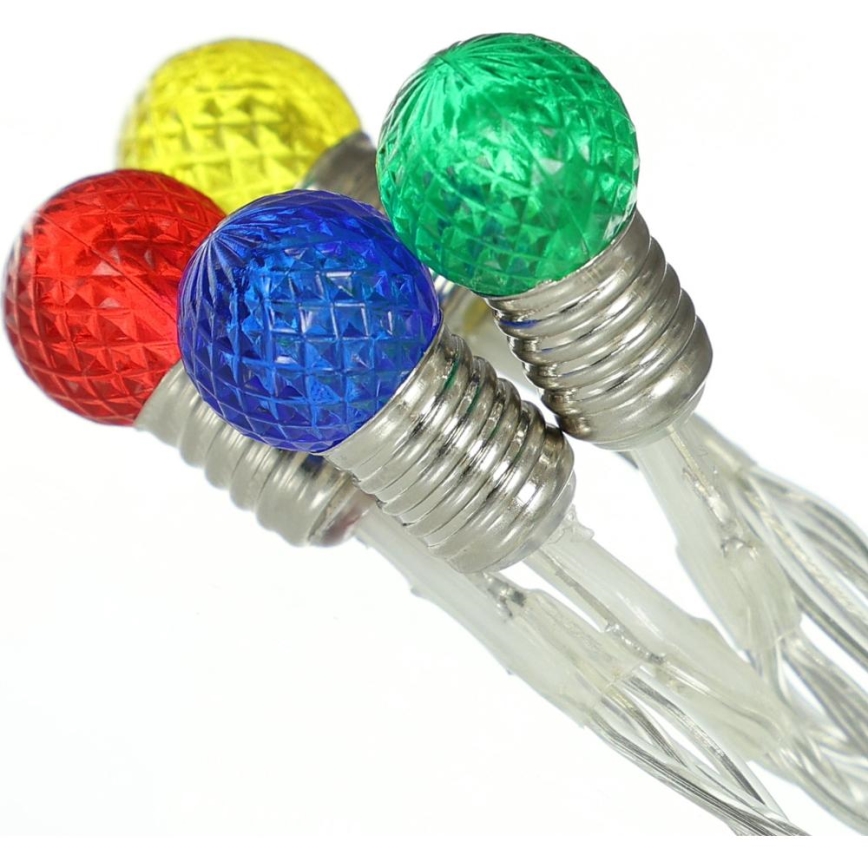 LED Різдвяна гірлянда 20xLED/2xAA/теплий білий 1,8m лампочки