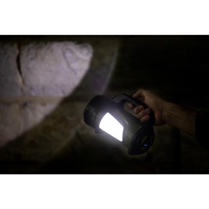 Retlux - LED Вуличний акумуляторний ліхтарик з регулюванням яскравості з універсальною мобільною батареєю LED/21W/4400 mAh IP44