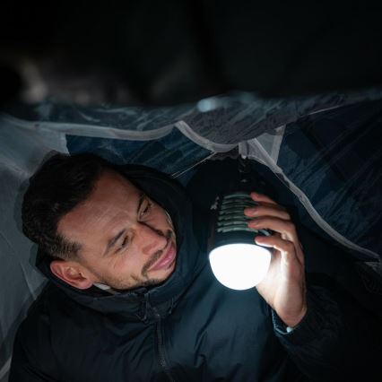 Retlux - переносна акумуляторна LED-лампа з пасткою для комах LED/5W/1800 mAh IP44 чорна
