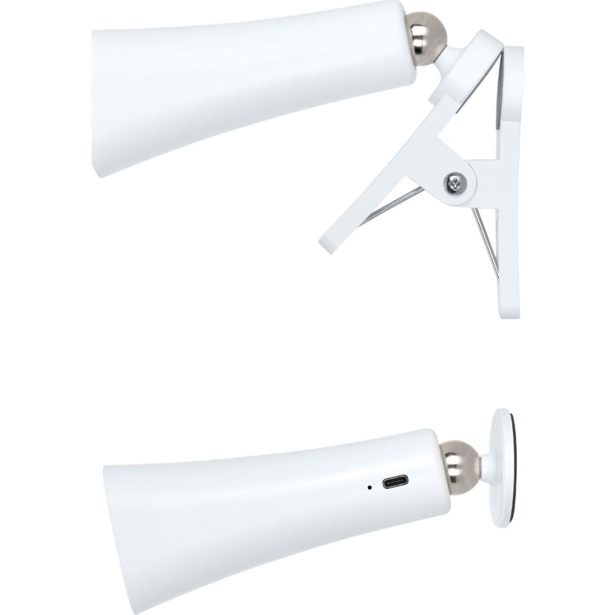 Retlux - регульована акумуляторна LED-лампа 3-в-1 LED/3W/5V 1200 mAh біла