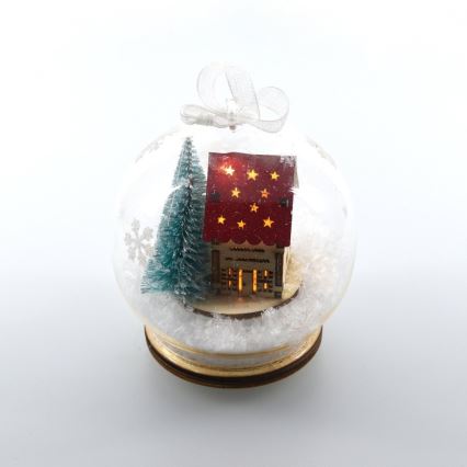 Різдвяна LED декорація 1xLED/3xLR44 тепле біле