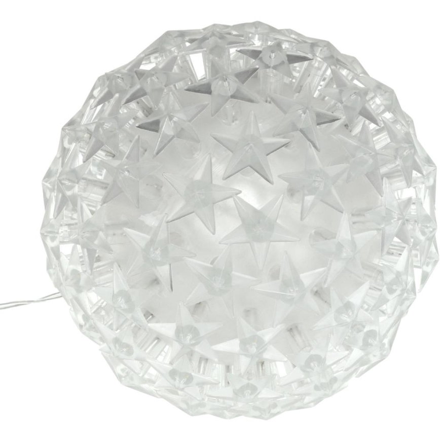 Різдвяна LED декорація LED/230V/теплий білий сфера