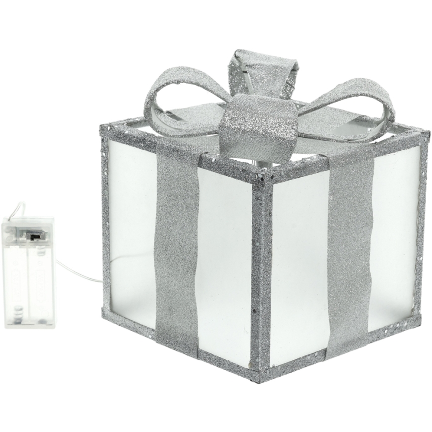 Різдвяна LED декорація LED/2xAA 15 см подарунок