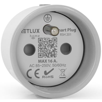 Розумна розетка 3680W/230V/Тип E/16A Wi-Fi Tuya
