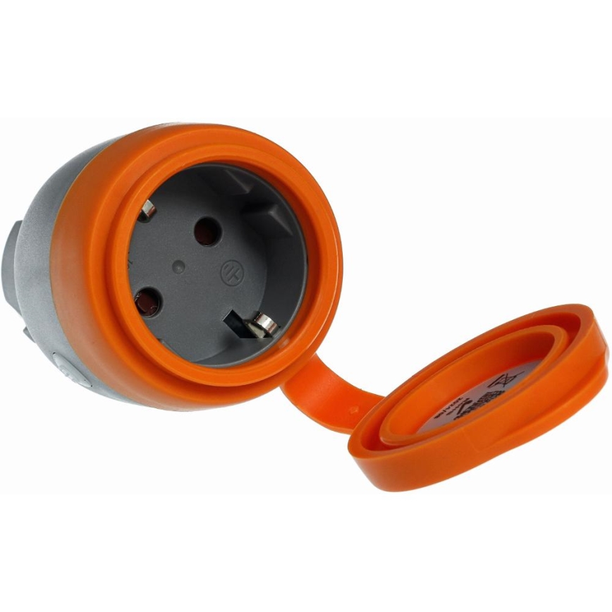 Розумна вулична розетка 3680W/230V/Тип F SCHUKO/16A Wi-Fi IP44