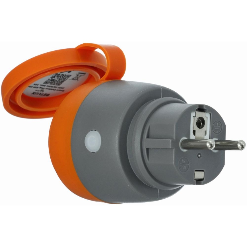 Розумна вулична розетка 3680W/230V/Тип F SCHUKO/16A Wi-Fi IP44
