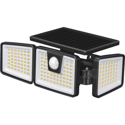 Retlux - сонячний LED-прожектор із датчиком LED/6,5 Вт/3,7 В 1200 мА·год IP44