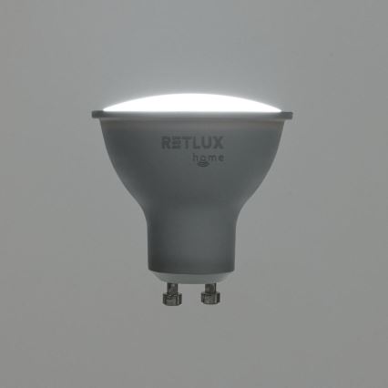 Светодиодная RGBW-лампочка с регулированием яркости MR16 GU10/4,5W/230V 2700-6500K Wi-Fi Tuya