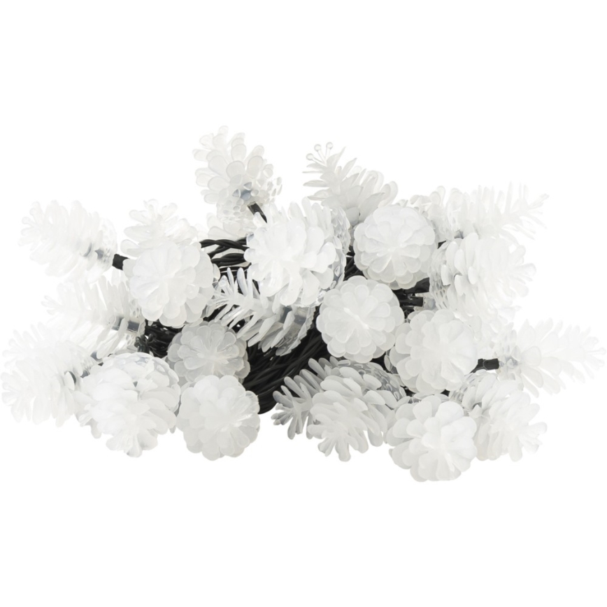 Светодиодная рождественская уличная гирлянда 80xLED/25 м IP44 разноцветная