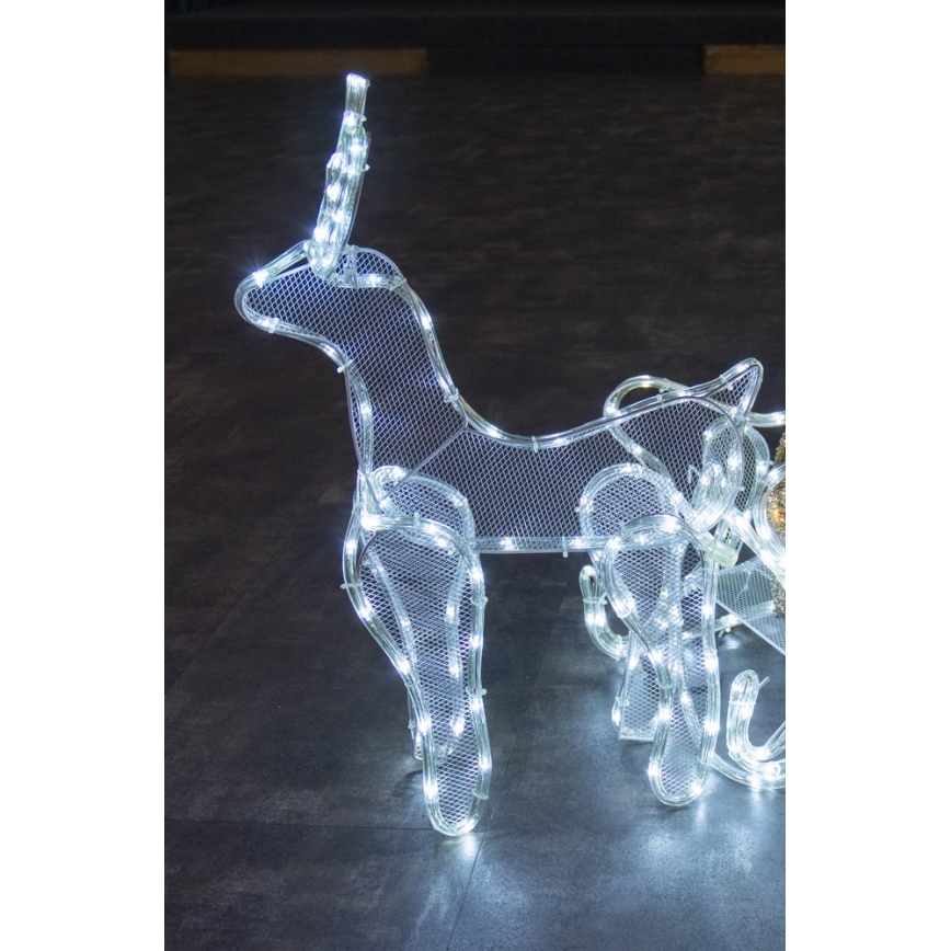 Светодиодное уличное рождественское украшение LED/12W/230V IP44 олень