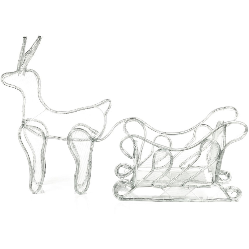 Светодиодное уличное рождественское украшение LED/12W/230V IP44 олень