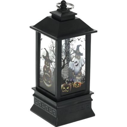 Светодиодное украшение HALLOWEEN LED/3xAAA/теплый белый фонарь с тыквами