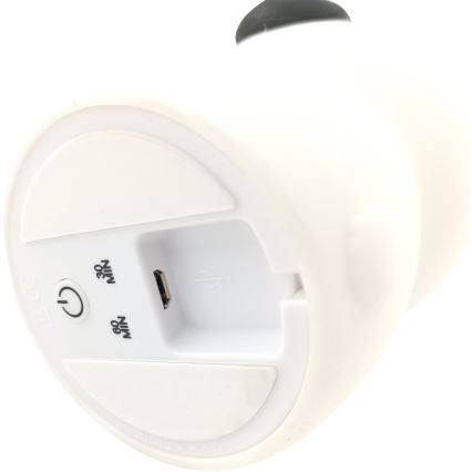 Світлодіодна регульована дитяча нічна лампа LED/0,4 Вт/1000 мАг собачка