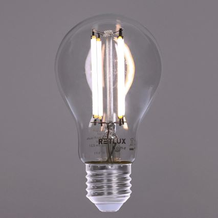 Світлодіодна лампочка з регулюванням яскравості FILAMENT A60 E27/7W/230V 2700-6500K Wi-Fi Tuya