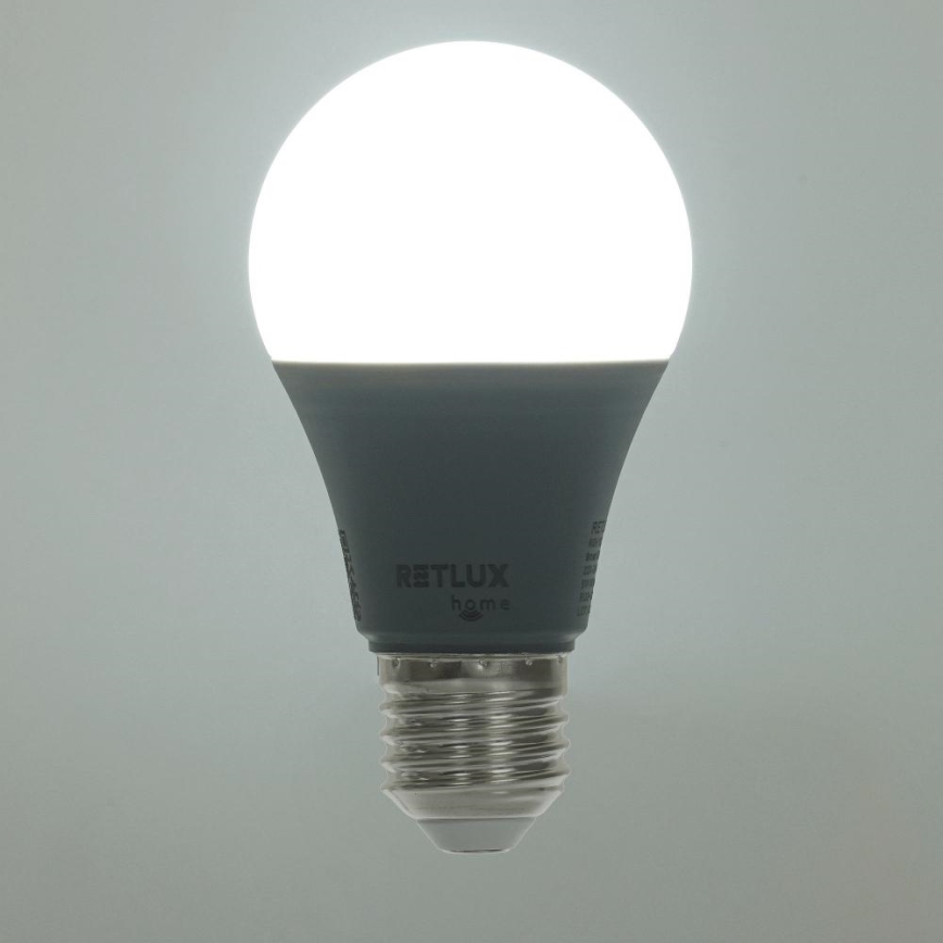 Світлодіодна RGBW лампочка з регулюванням яскравості A60 E27/9W/230V 2700-6500K Wi-Fi Tuya