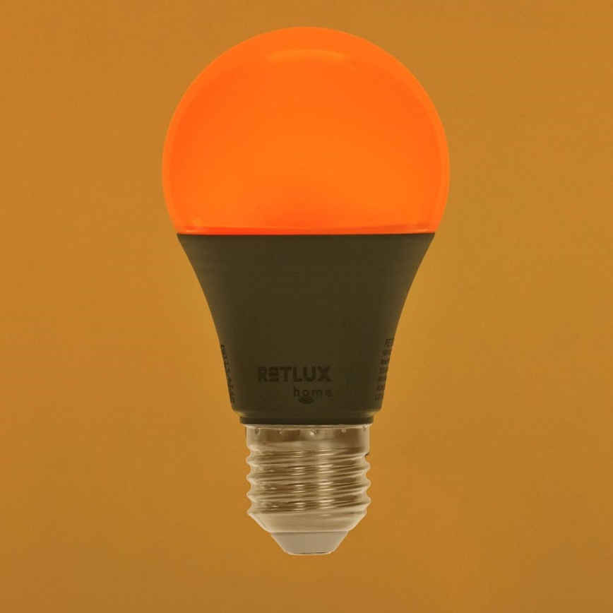 Світлодіодна RGBW лампочка з регулюванням яскравості A60 E27/9W/230V 2700-6500K Wi-Fi Tuya