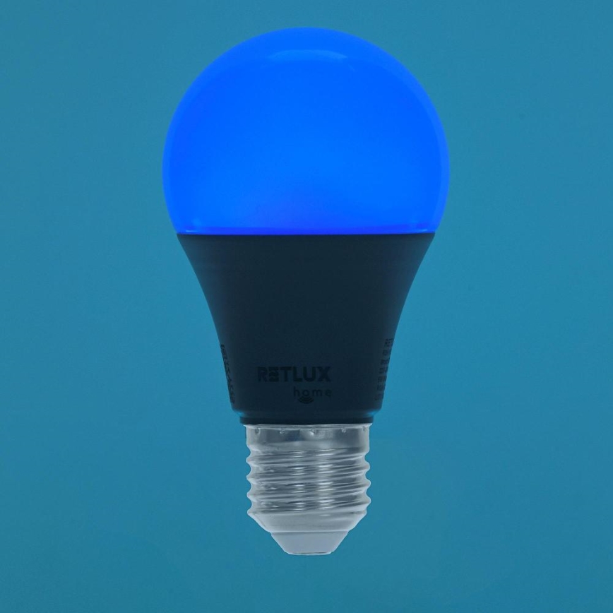 Світлодіодна RGBW лампочка з регулюванням яскравості A60 E27/9W/230V 2700-6500K Wi-Fi Tuya