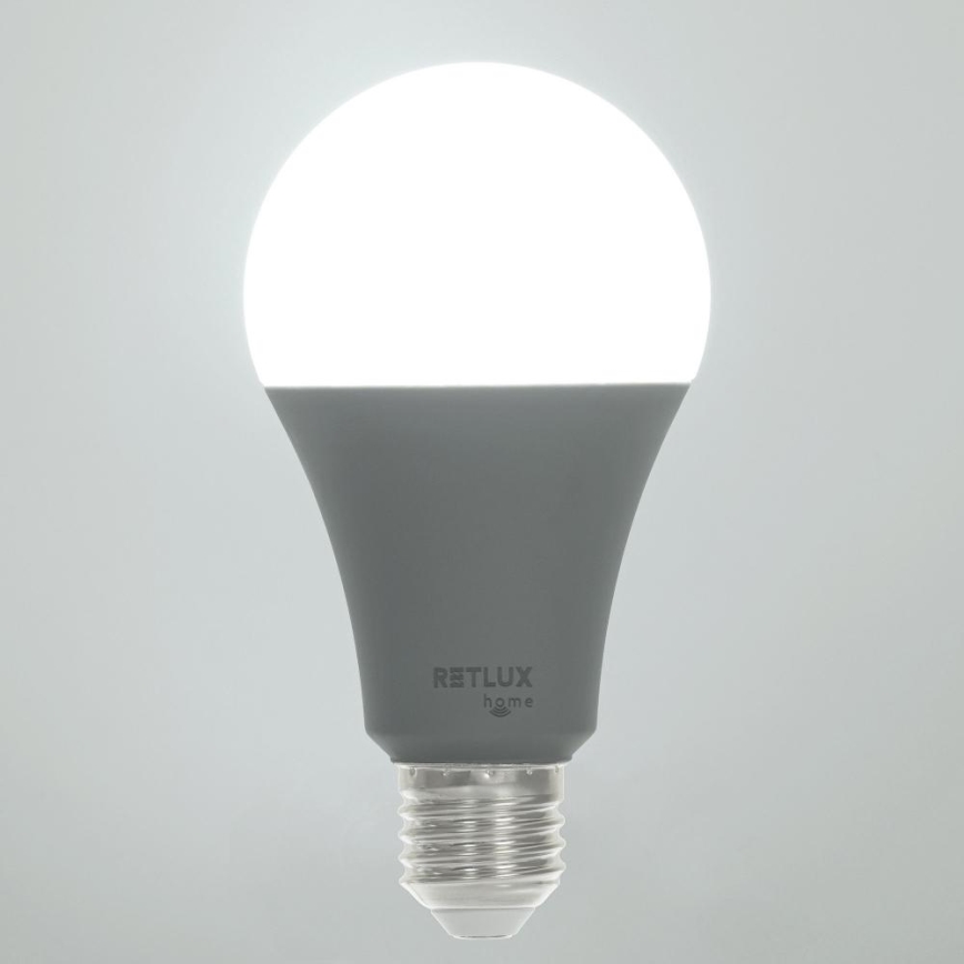 Світлодіодна RGBW лампочка з регулюванням яскравості A70 E27/14W/230V 2700-6500K Wi-Fi Tuya