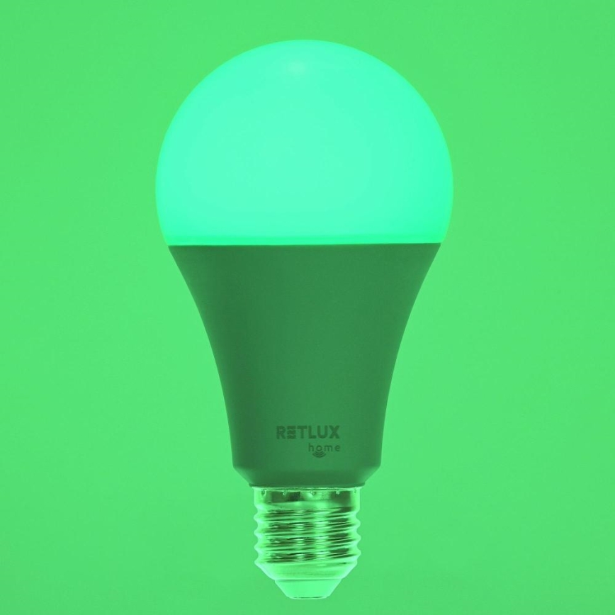 Світлодіодна RGBW лампочка з регулюванням яскравості A70 E27/14W/230V 2700-6500K Wi-Fi Tuya