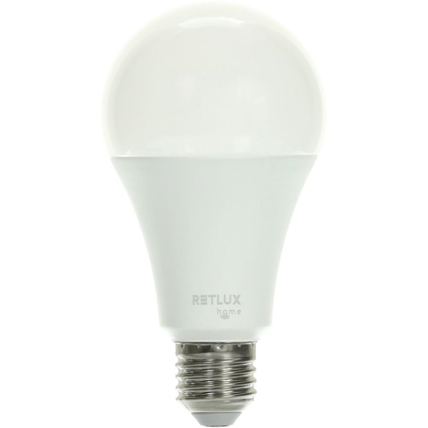 Світлодіодна RGBW лампочка з регулюванням яскравості A70 E27/14W/230V 2700-6500K Wi-Fi Tuya