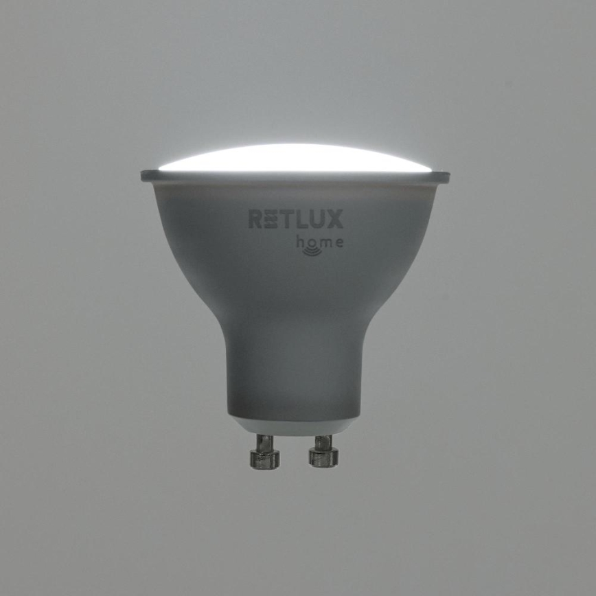 Світлодіодна RGBW лампочка з регулюванням яскравості MR16 GU10/4,5W/230V 2700-6500K Wi-Fi Tuya