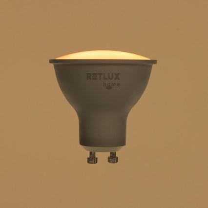 Світлодіодна RGBW лампочка з регулюванням яскравості MR16 GU10/4,5W/230V 2700-6500K Wi-Fi Tuya