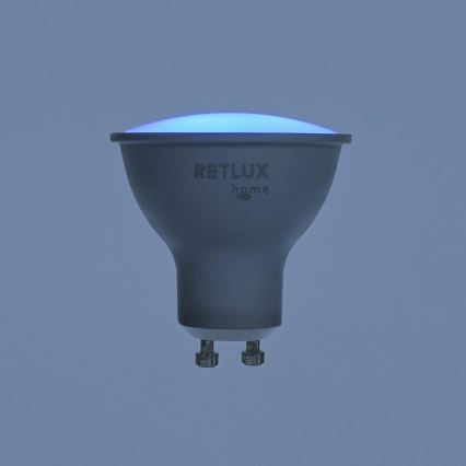 Світлодіодна RGBW лампочка з регулюванням яскравості MR16 GU10/4,5W/230V 2700-6500K Wi-Fi Tuya