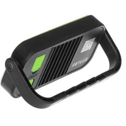 LED робочий ліхтар з функцією павербанку LED/4400 mAh IP44 жовтий/чорний