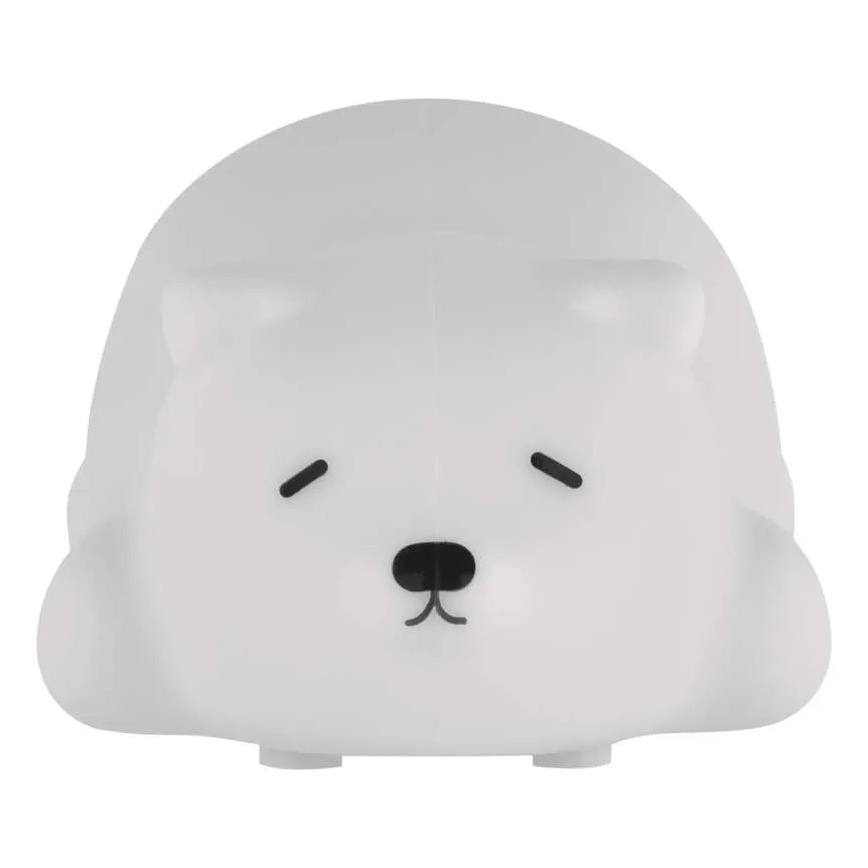 LED RGB перезаряжаемый сенсорный ночник LED/3,7 В 1200 мА·ч — медведь