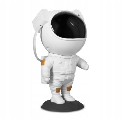 RGB LED-проектор LED/5W/5V в форме астронавта + пульт дистанционного управления