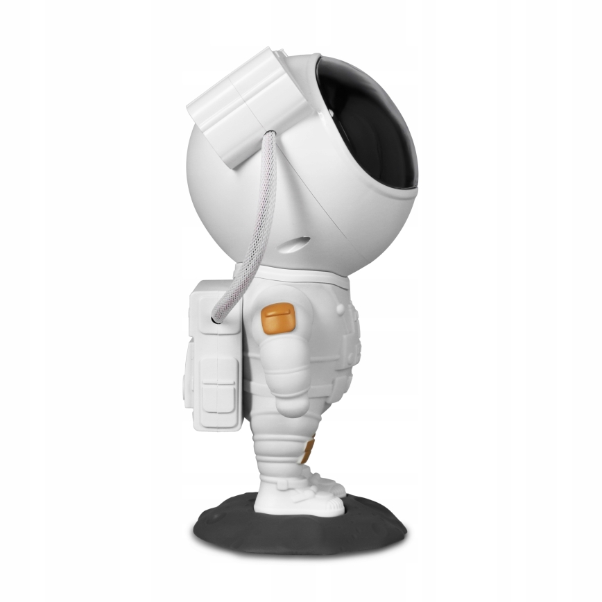 RGB LED-проектор LED/5W/5V в форме астронавта + пульт дистанционного управления