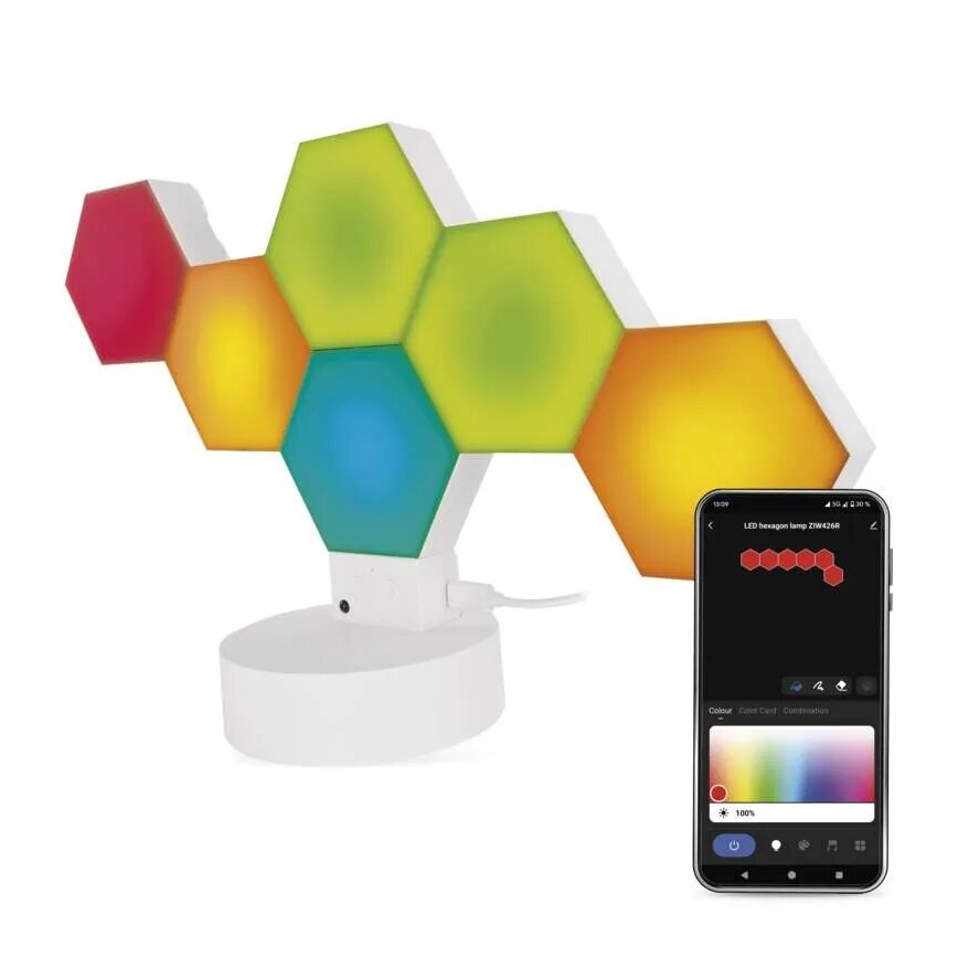 RGBIC Настільна лампа з регулюванням яскравості GoSmart LED/5,5W/230V Wi-Fi Tuya