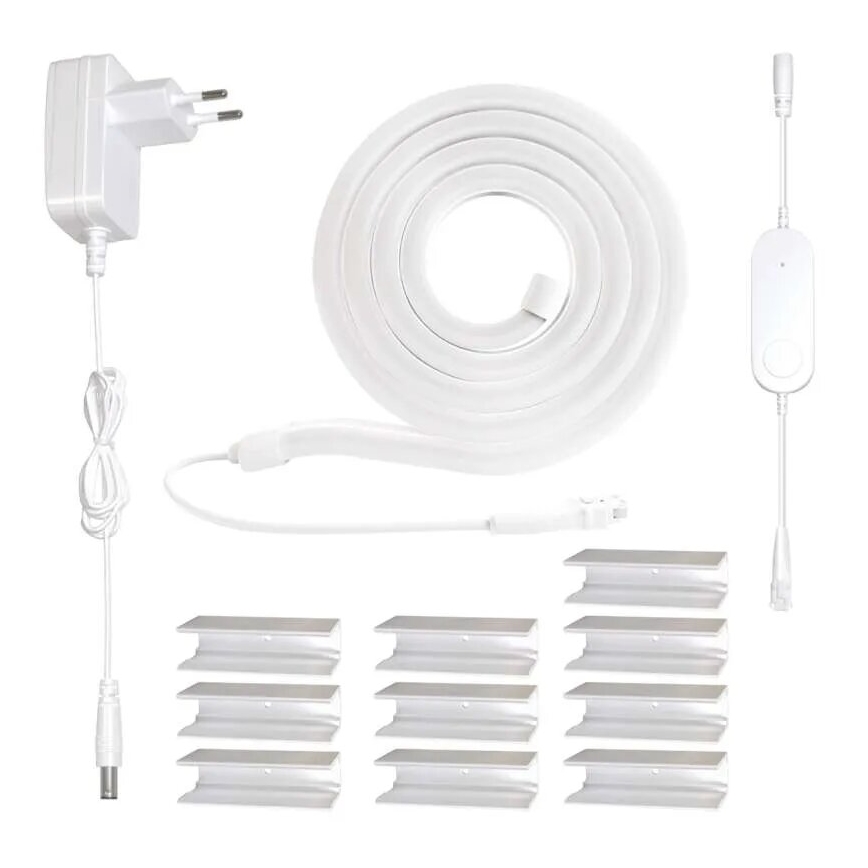 RGBIC Світлодіодна стрічка з регулюванням яскравості GoSmart LED/24W/230V 3 m Wi-Fi Tuya