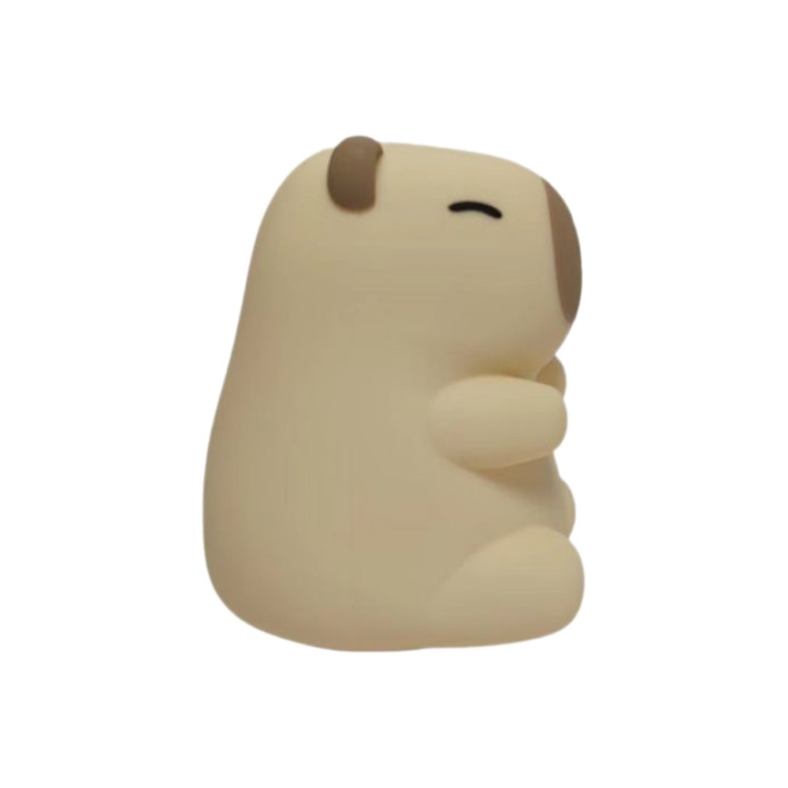 Диммируемый сенсорный перезаряжаемый детский ночник KAPYBARA LED RGBW LED/0,45W/5V 800 mAh