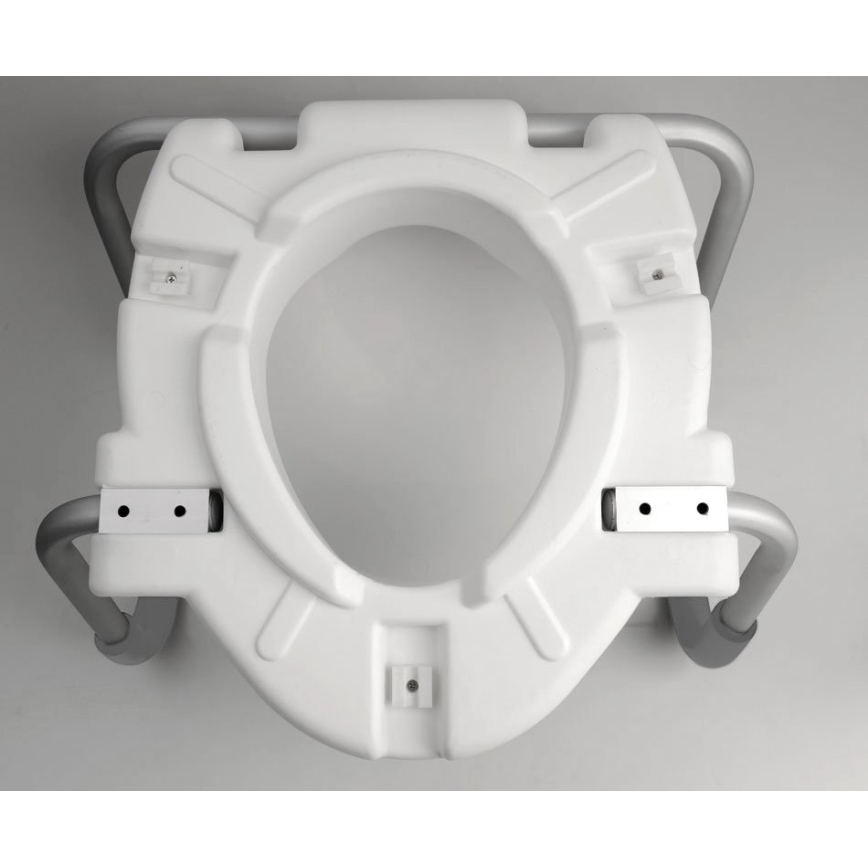 Ridder - Приподнятое сиденье для унитаза с поручнями, белое