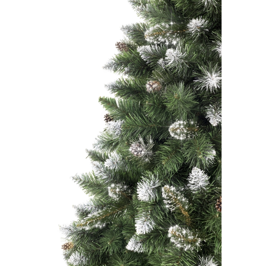 Різдвяна ялинка CRISTAL SILVER 180 см сосна