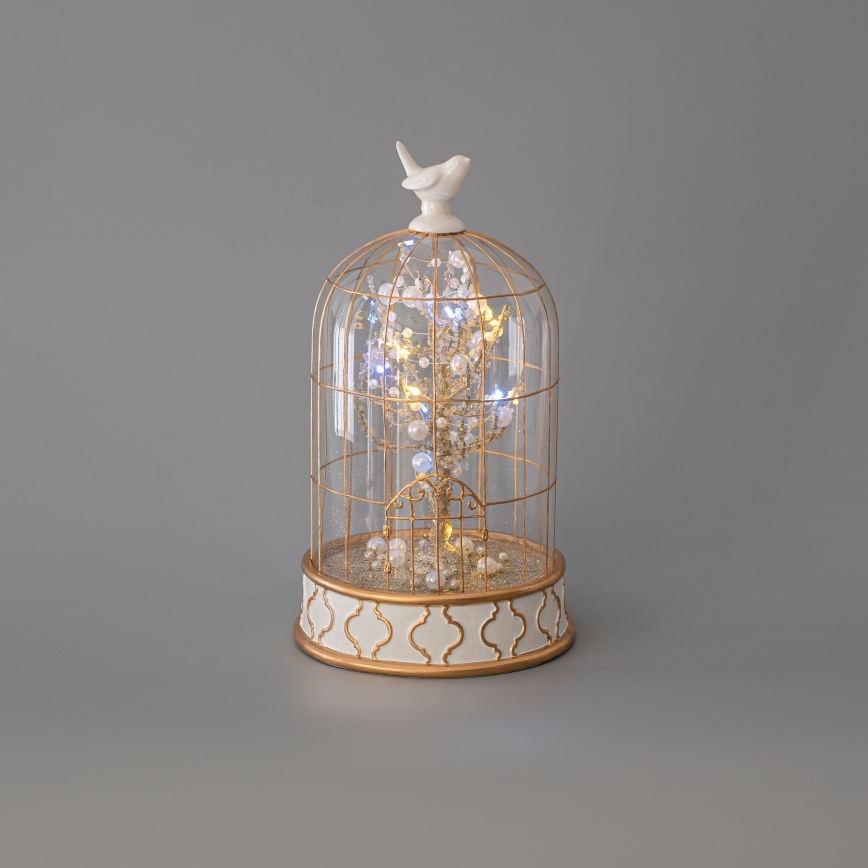 Різдвяна LED декорація 12xLED/3xAAA теплий білий