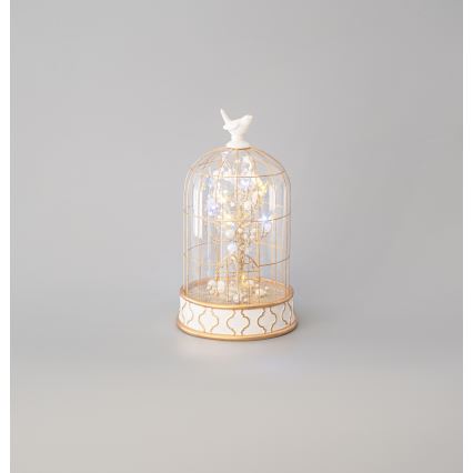 Різдвяна LED декорація 12xLED/3xAAA теплий білий