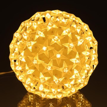 Різдвяна LED декорація LED/230V/теплий білий сфера