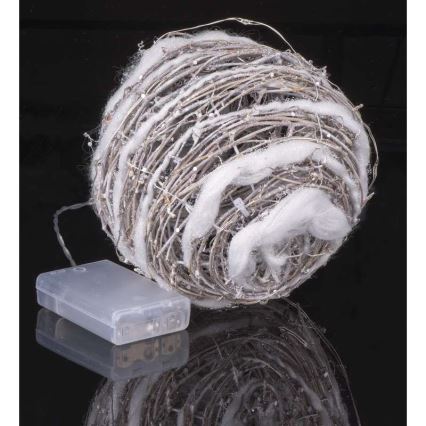 Різдвяні прикраси внутрішня IP20 XMAS 20xLED/2W/4,5V