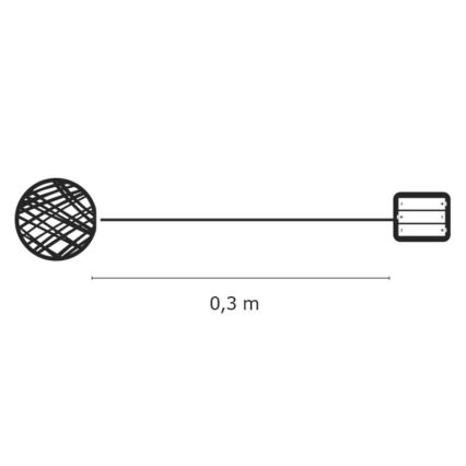 Різдвяні прикраси внутрішня IP20 XMAS 20xLED/2W/4,5V