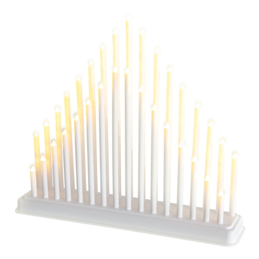 Різдвяний LED підсвічник 33xLED/1W/230V тепле біле