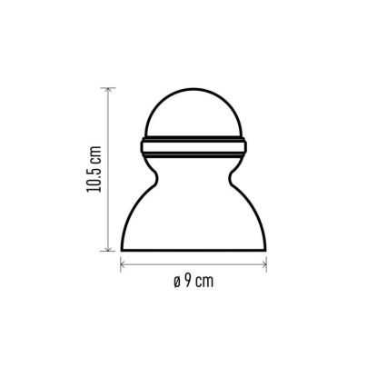 Різдвяний LED проектор LED/3xAAA