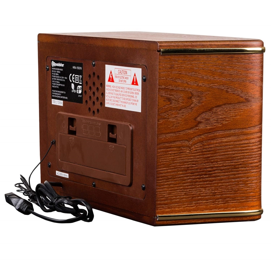 Roadstar HRA-1500/N - Радіо FM/MW 24 Вт/230 В/6xLR14